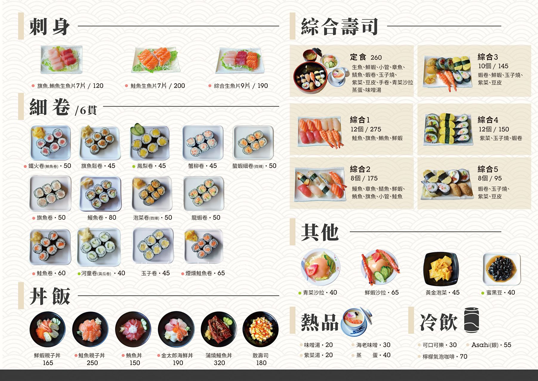 （有菜單）三民區美食推薦《金太郎壽司 》傳承40年的平價日料傳奇 鮭魚親子丼竟然只要250元 @高雄美食底對