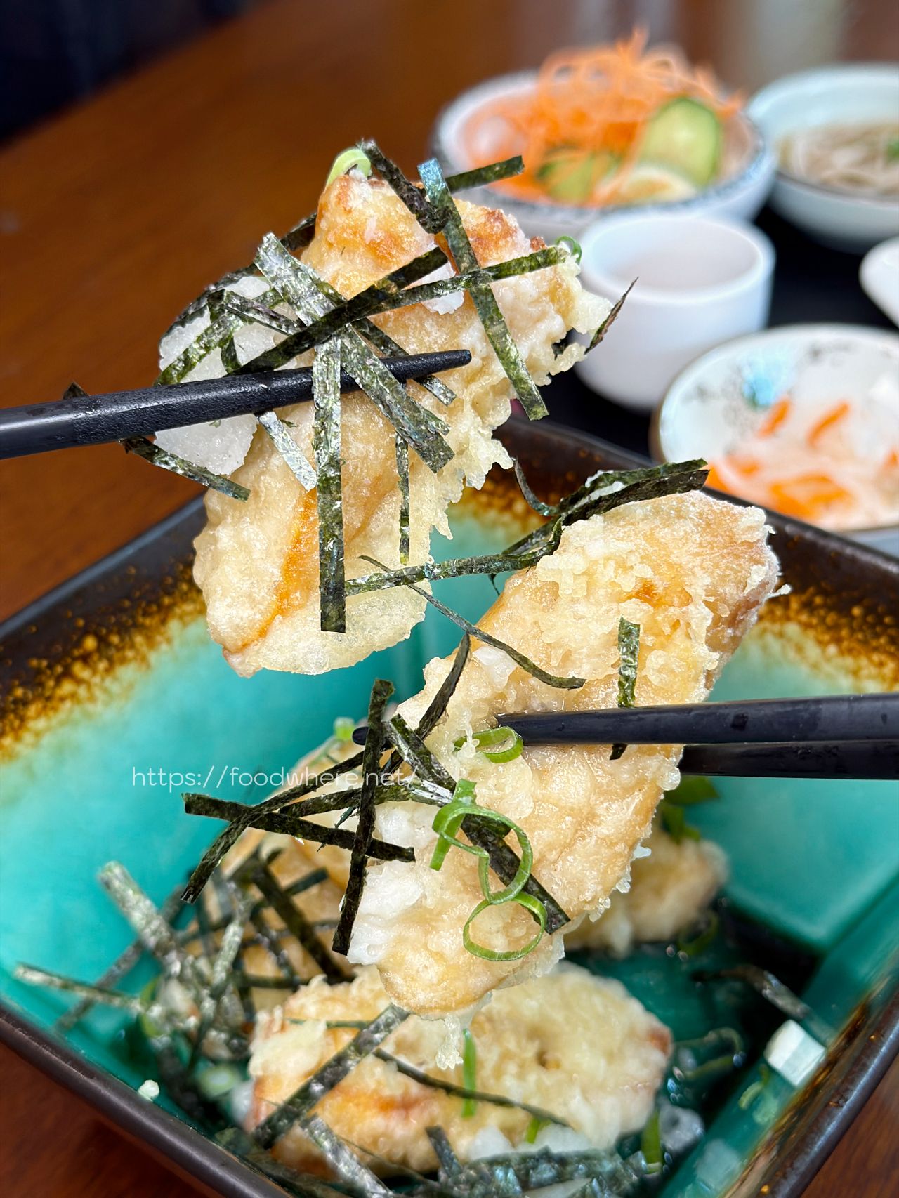 高雄苓雅美食《旭日料理》日本老闆經營的道地定食，鰻魚三吃與職人天婦羅 @高雄美食底對