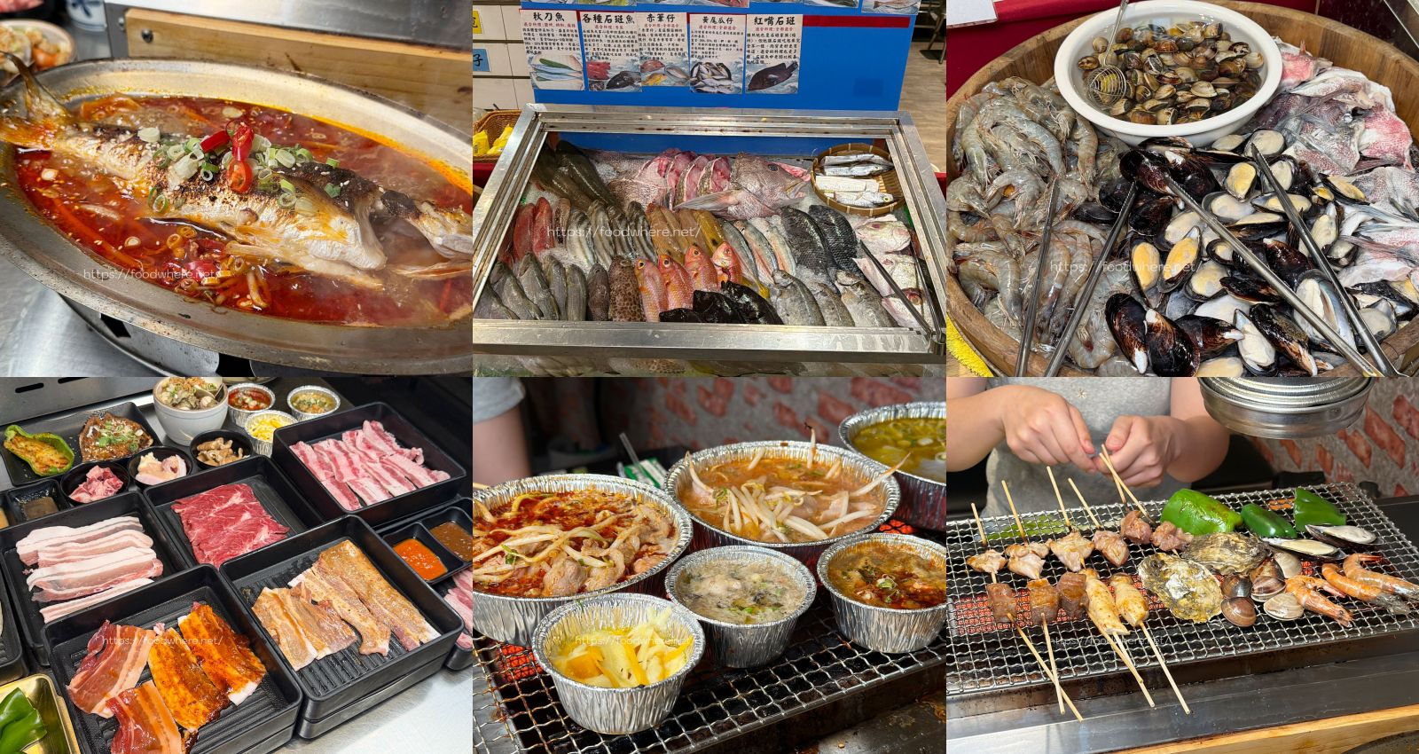 高雄楠梓美食『烤骨學院 』$699 現流魚獲、火烤吃到飽！教你如何把大烤爐用到最極致 @高雄美食底對