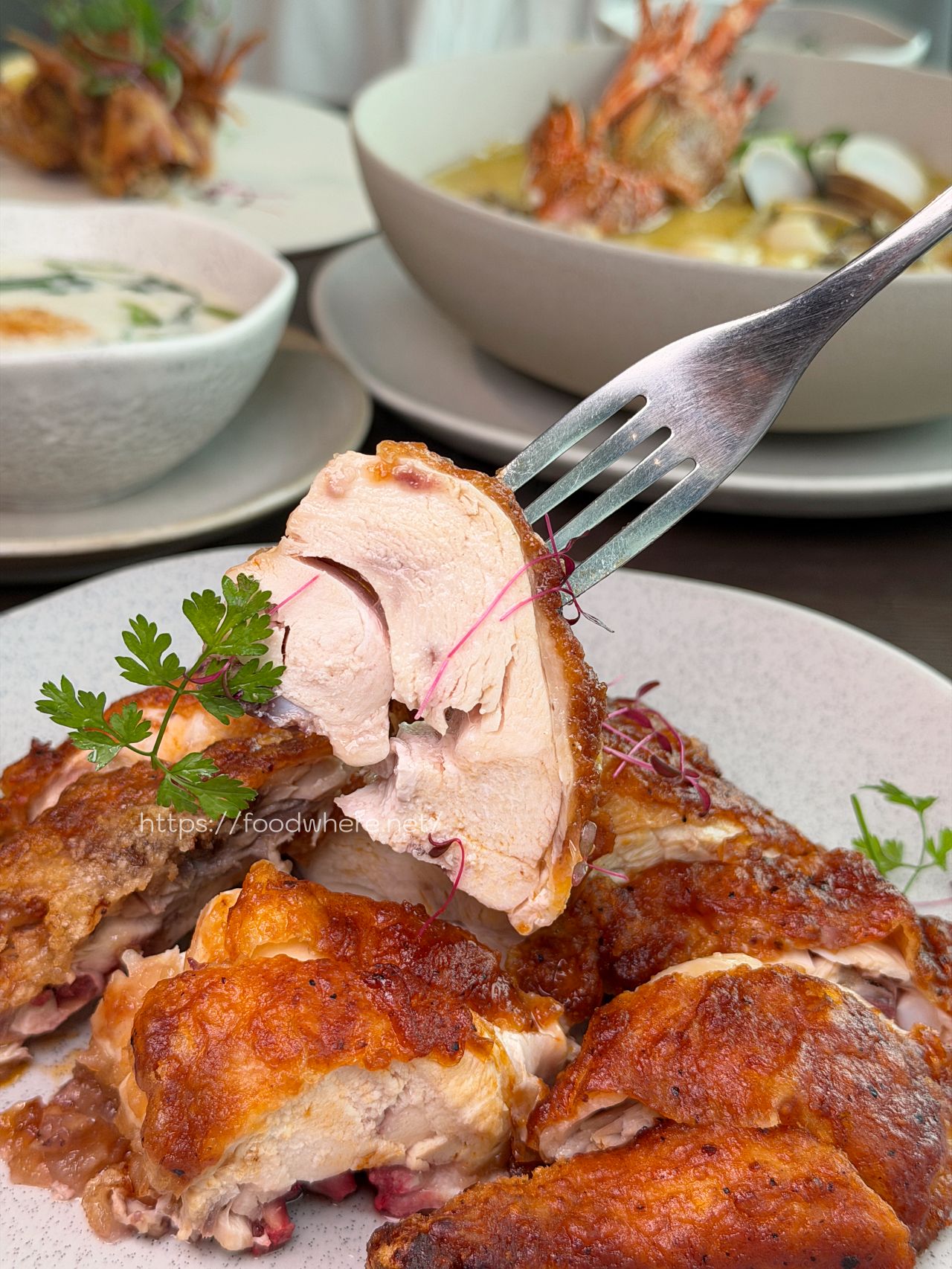 高雄苓雅美食《LAB FE21 遠百店》隱身 17 樓的高空早午餐！霸氣龍蝦石斑粥與精緻母親節套餐 @高雄美食底對