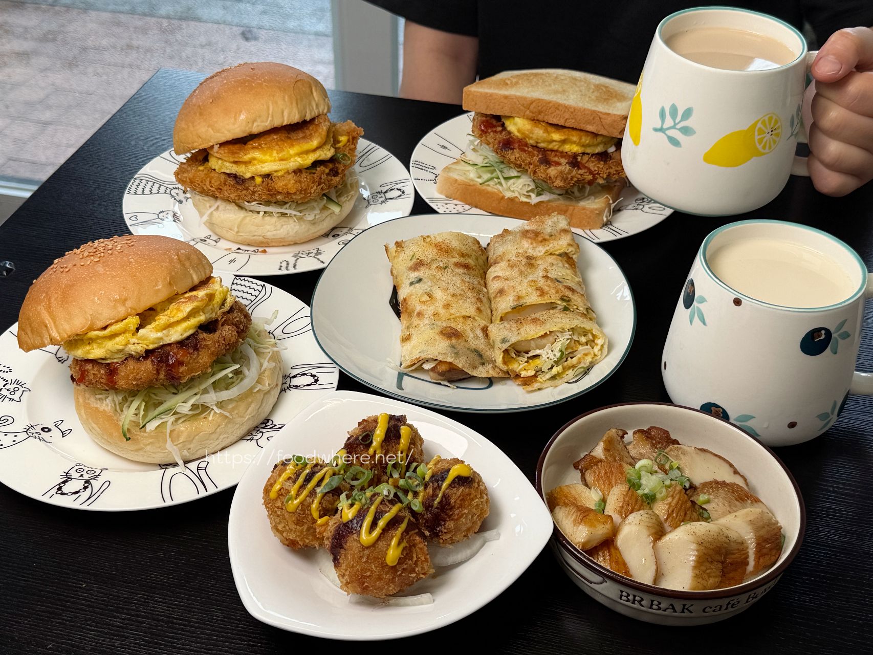(最新菜單)高雄三民美食《金呷不一樣早午餐》義華路超狂人氣早午餐！日料職人精神移植，必點爆汁杏鮑菇蛋餅與超厚蛋漢堡排 @高雄美食底對